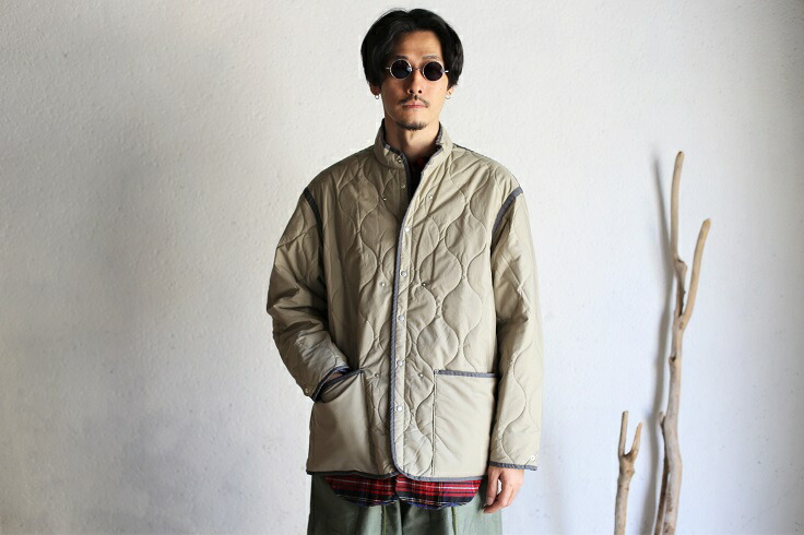 楽天市場】【Kaptain Sunshine】 Padding Liner Jacket パディング