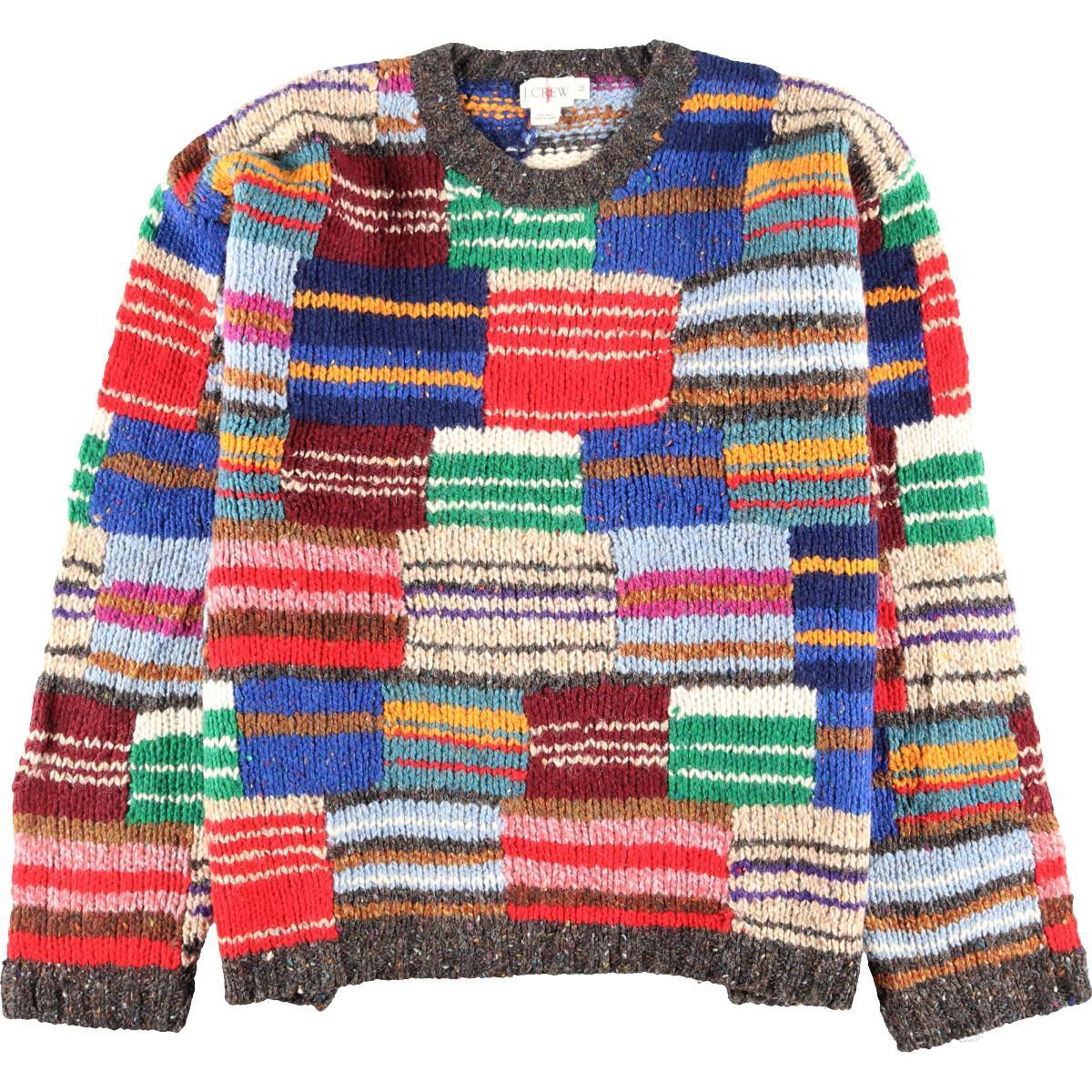 楽天市場】90年代 ジェイクルー J.Crew パッチワーク風 カラーネップ