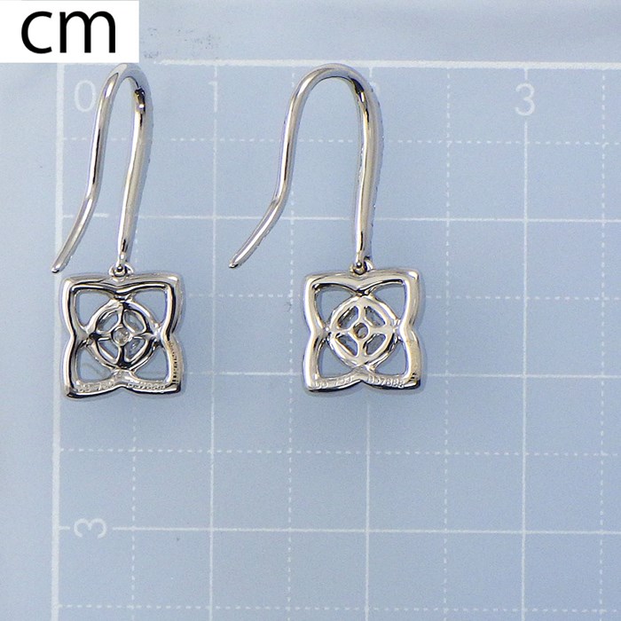 楽天市場】デビアス De Beers ピアス フック アンシャンテ ロータス