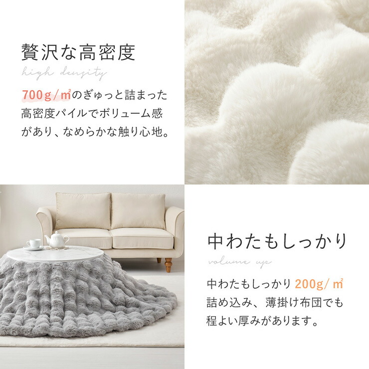 楽天市場】【ポイント7倍！今晩20時開始】こたつ布団 円形 直径190cm