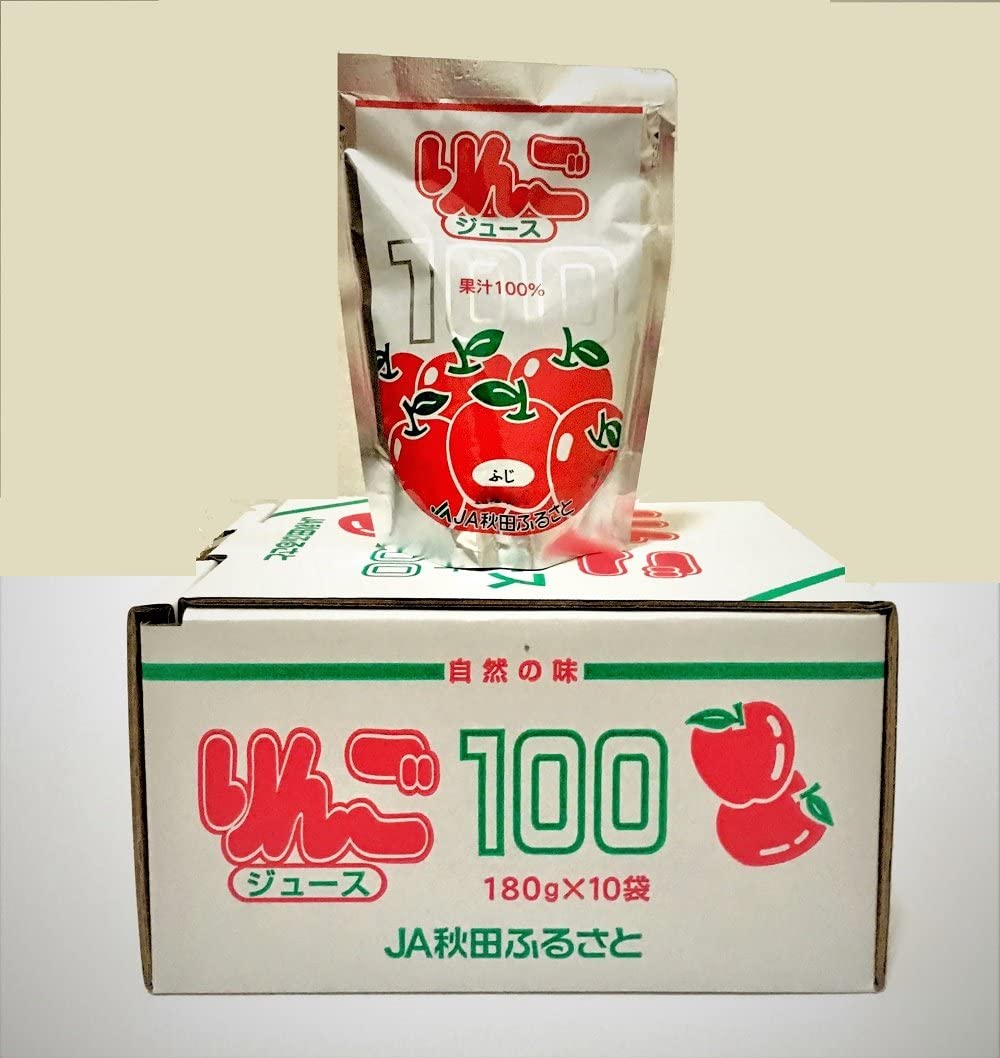 楽天市場】JA秋田ふるさと りんごジュース 10パック入り りんご 秋田