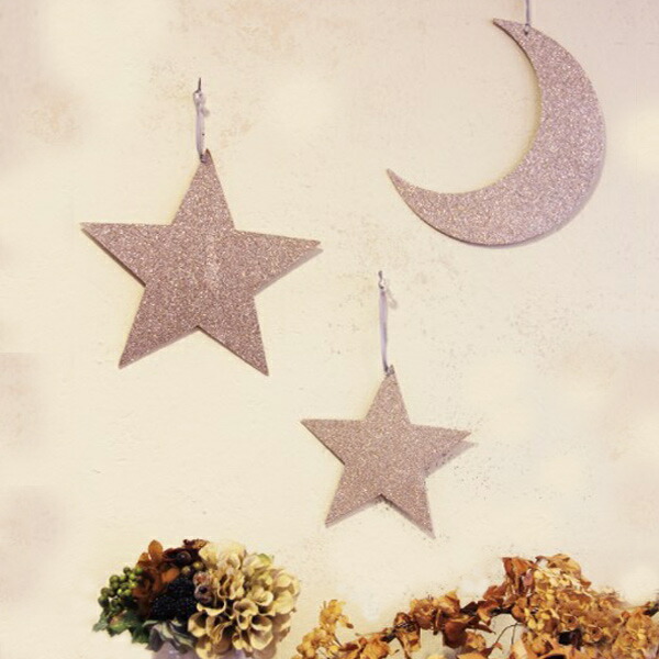 楽天市場】オーナメント 星 月 飾り 装飾 飾り付け 紙製 （ ペーパー