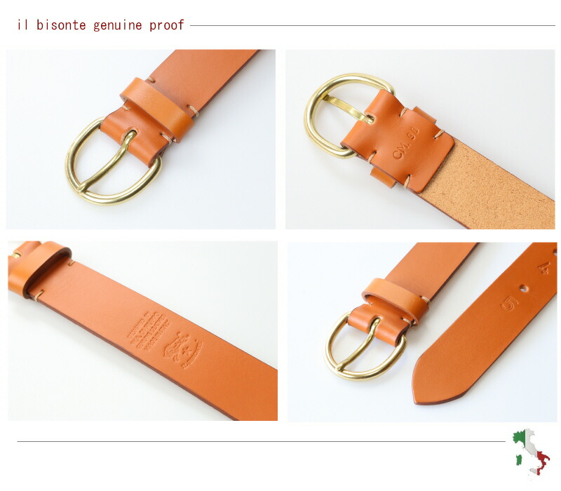 楽天市場】（ IL BISONTE イルビゾンテ ベルト レザーベルト ） 54_1_