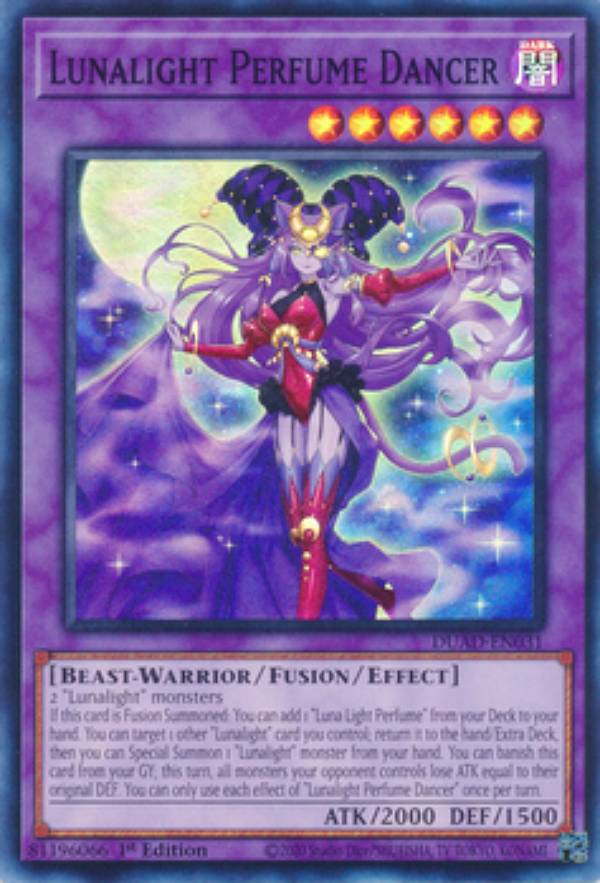 楽天市場】遊戯王 DUAD-EN031 月光舞香姫 Lunalight Perfume Dancer