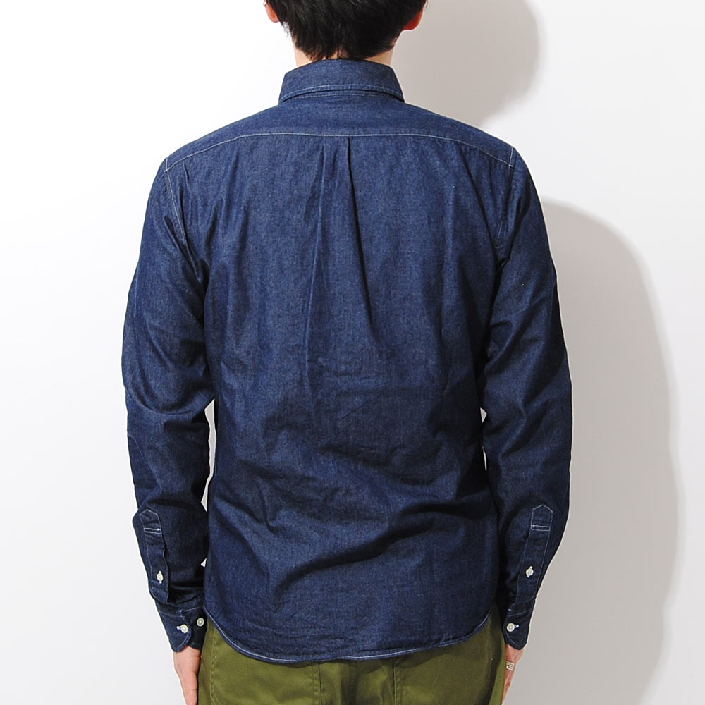 楽天市場】国産 デニムシャツ ciaoチャオ メンズ 長袖 日本製 ボタン