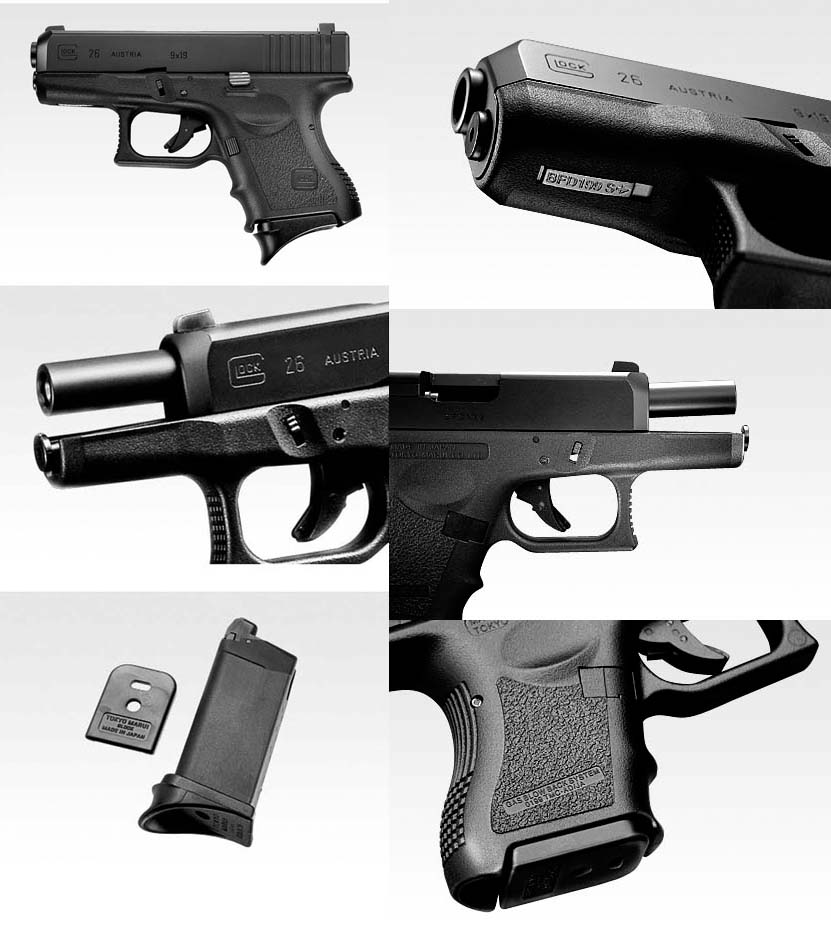 楽天市場】東京マルイ ガスブローバックガン グロック26 : スカイスター