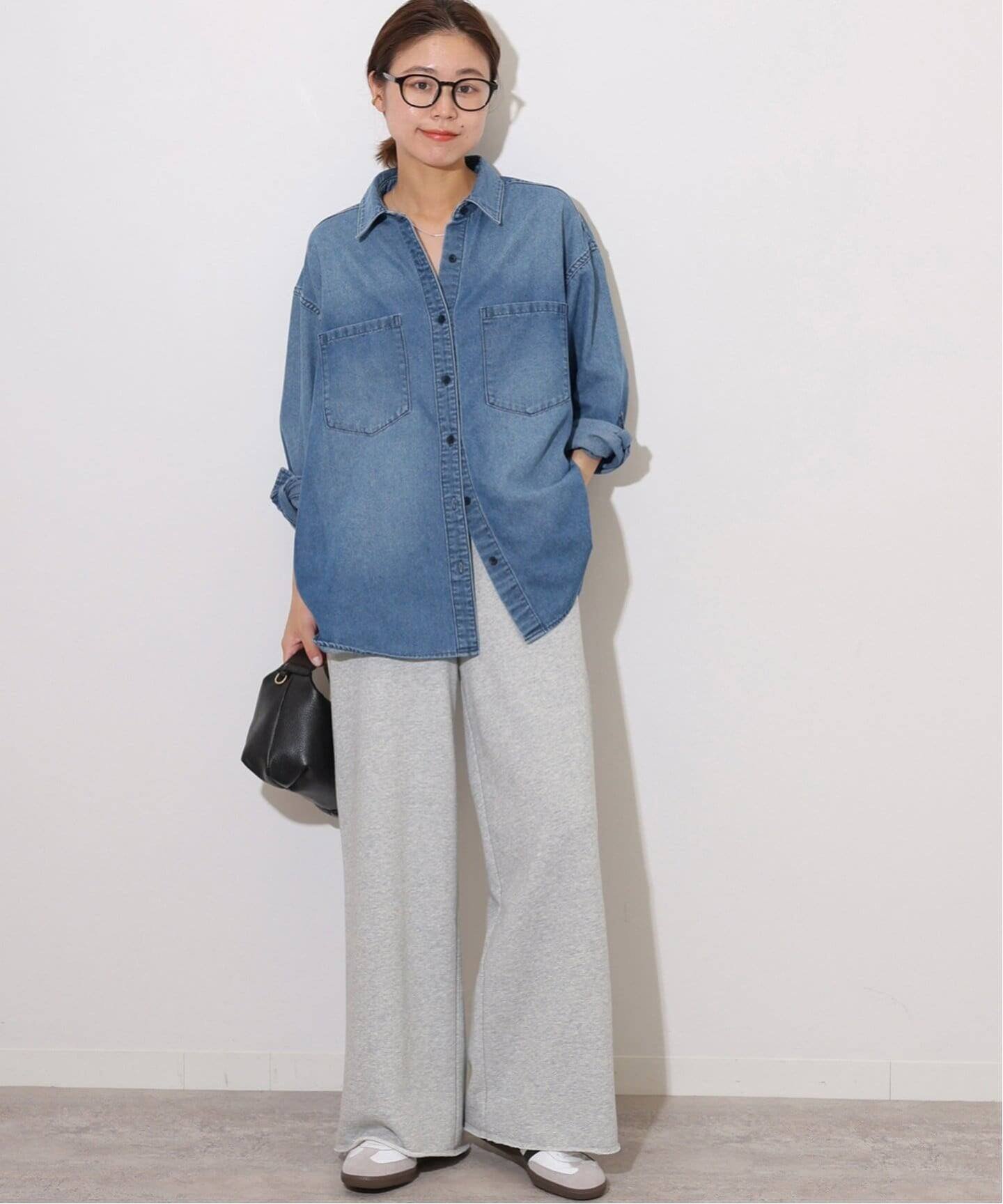 JOURNAL STANDARD relume｜《WEB限定追加》デニムオーバーサイズシャツ