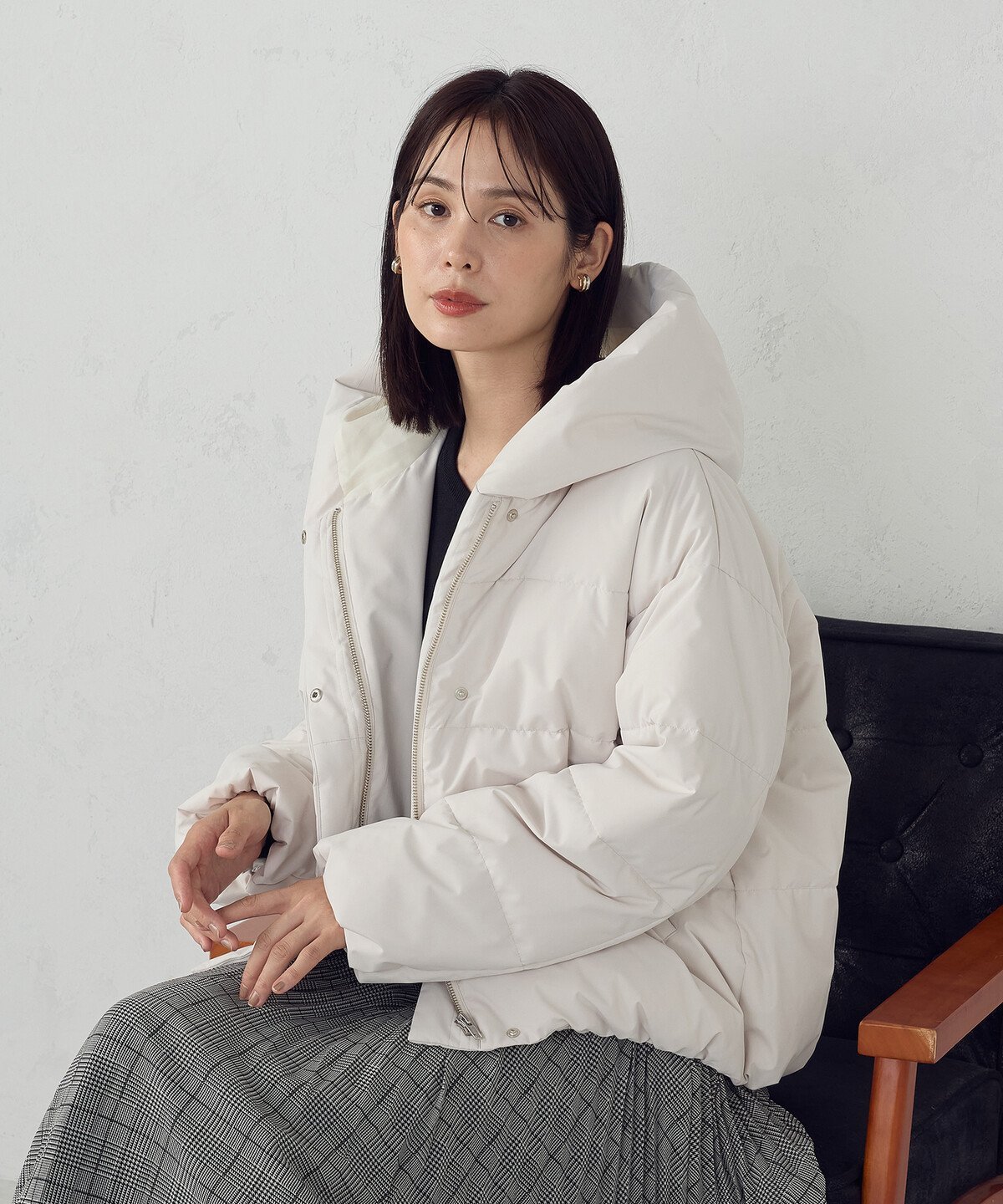 COMME CA ISM｜フーデッドショートダウン | Rakuten Fashion(楽天