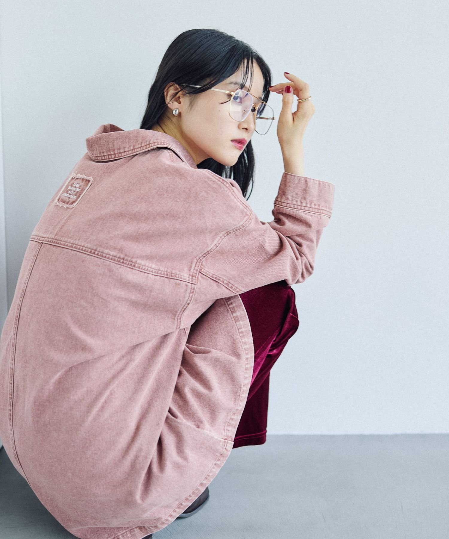 LEPSIM｜フリンジパッチ/BIGデニムシャツ | Rakuten Fashion(楽天