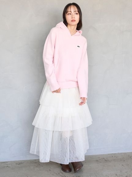 SNIDEL｜LACOSTE/ニットフーディー | Rakuten Fashion(楽天