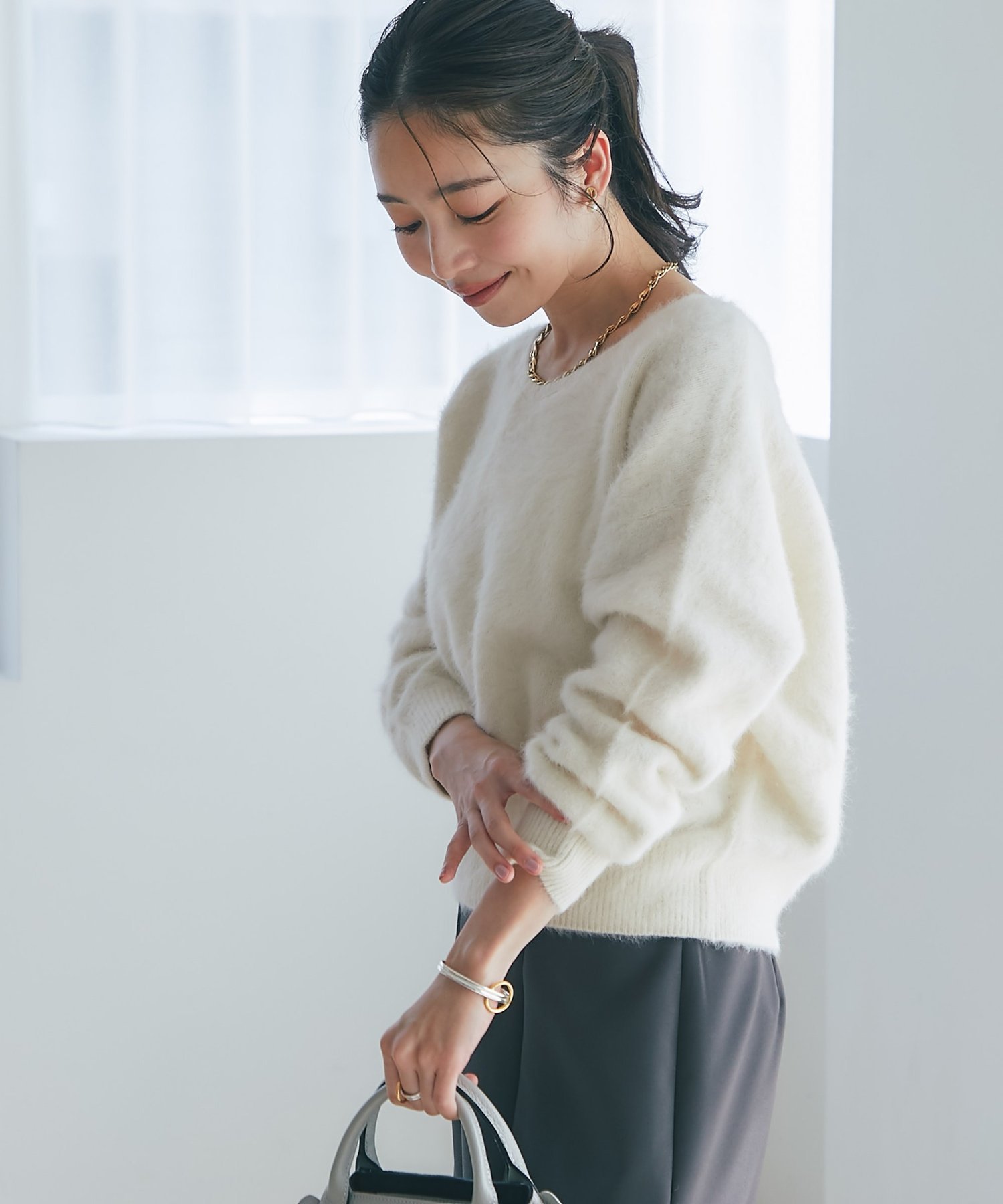 La boutique BonBon｜【今すぐお届け!・最強美人見え】ヘアリーウール