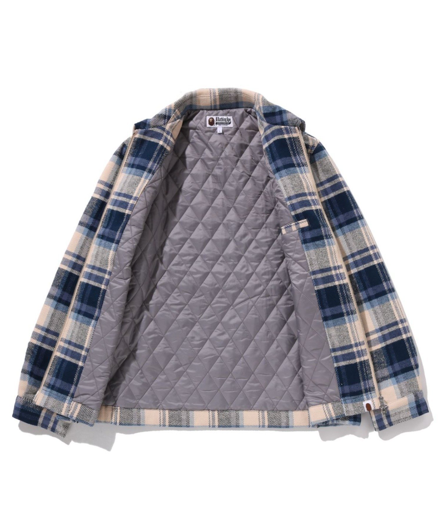 A BATHING APE｜BAPE CHECK CPO ZIP JACKET | Rakuten Fashion(楽天