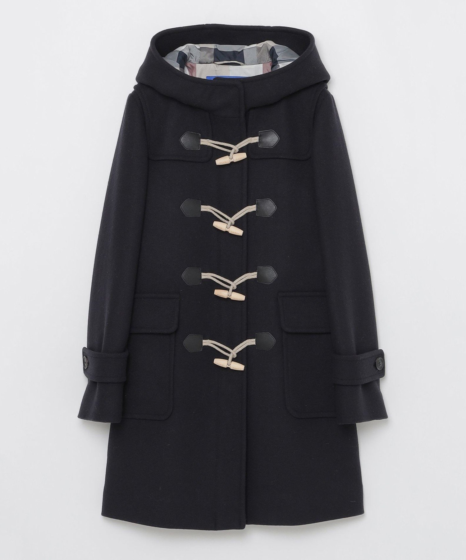 BLUELABEL CRESTBRIDGE ノバチェック トグル ダッフルコート 一部店舗