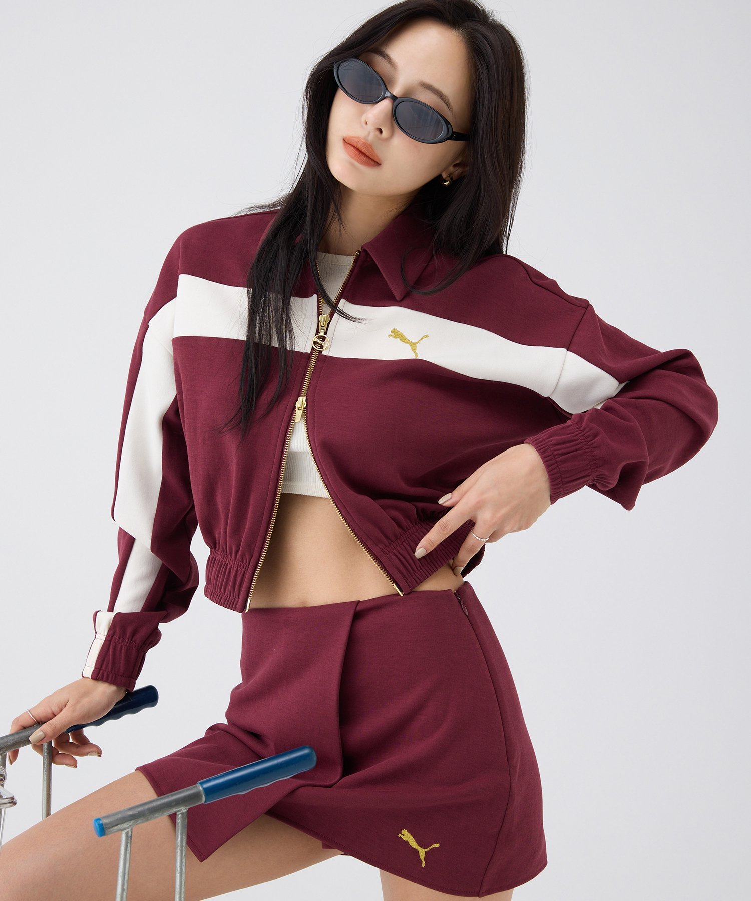 EIMY ISTOIRE｜PUMAトラックジャケット*スカショーパンSET | Rakuten