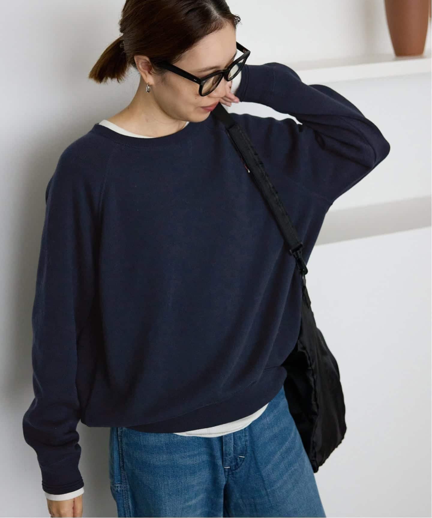 SLOBE IENA｜《追加3》スムースオーバーニット | Rakuten Fashion(楽天