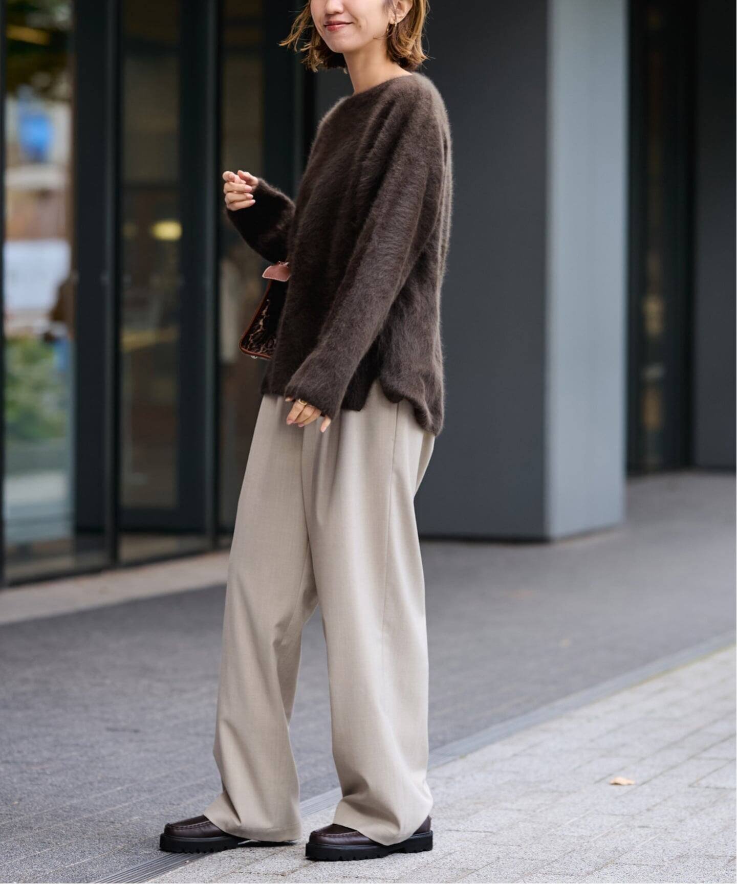 FRAMeWORK｜≪追加≫FOX/CASHMERE ボートネック プルオーバー3