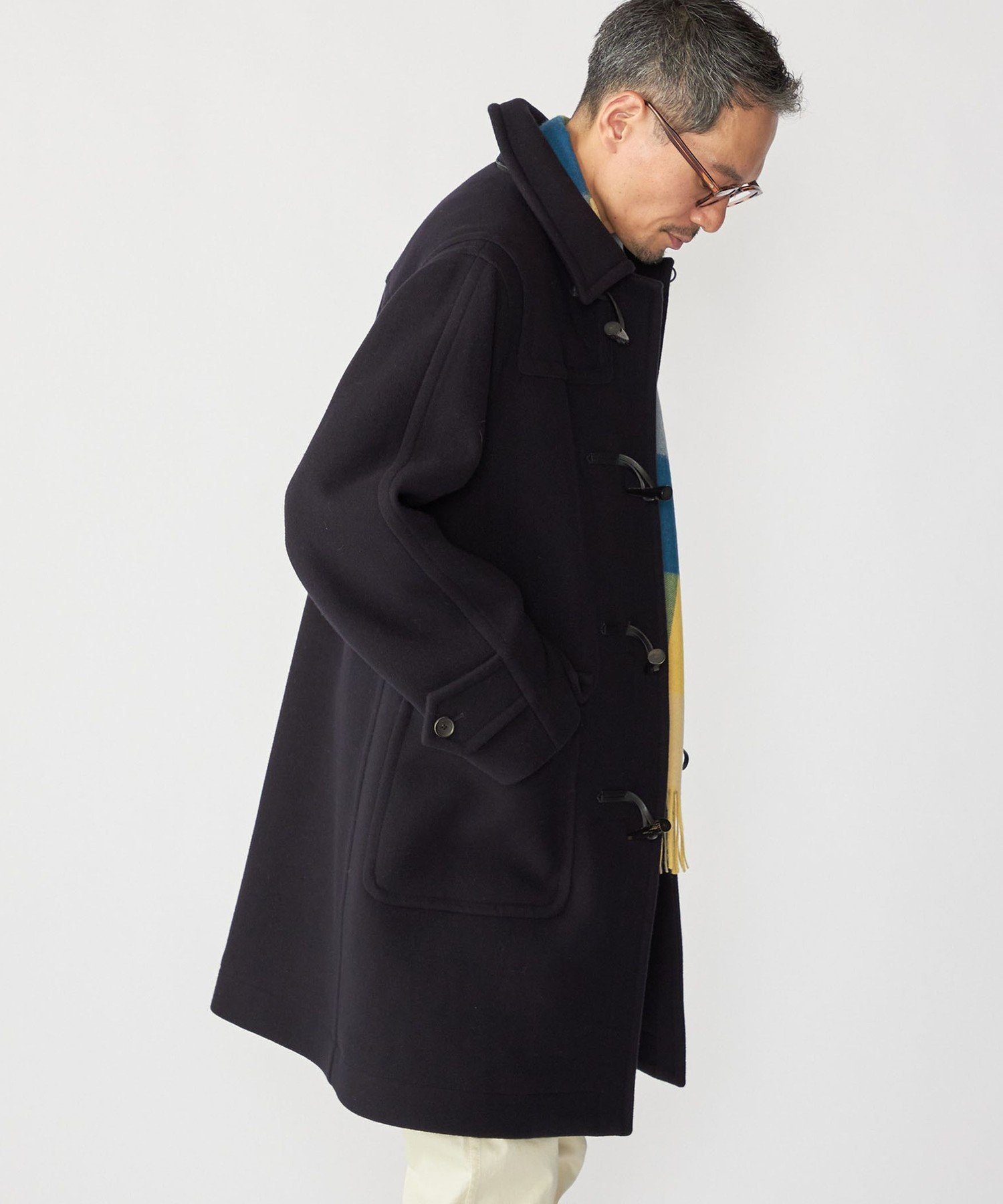 SHIPS｜SHIPS: S140 ウールシルク ダッフル コート | Rakuten Fashion