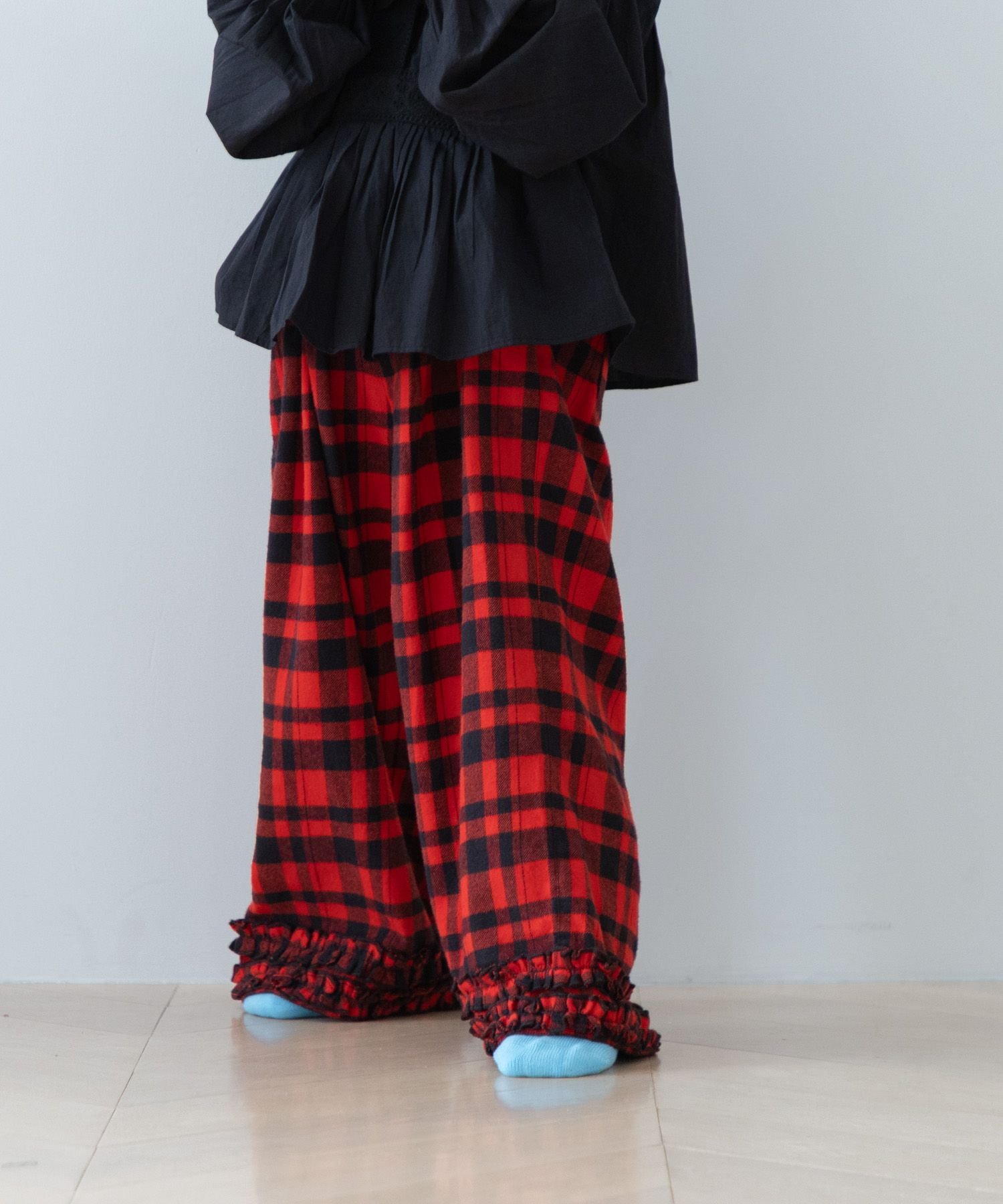 楽天市場】赤（柄チェック）（パンツ｜キッズファッション）：キッズ