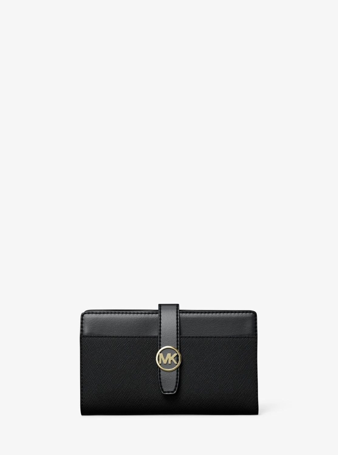 MICHAEL KORS｜GREENWICH サフィアーノ レザー ウォレット ミディアム