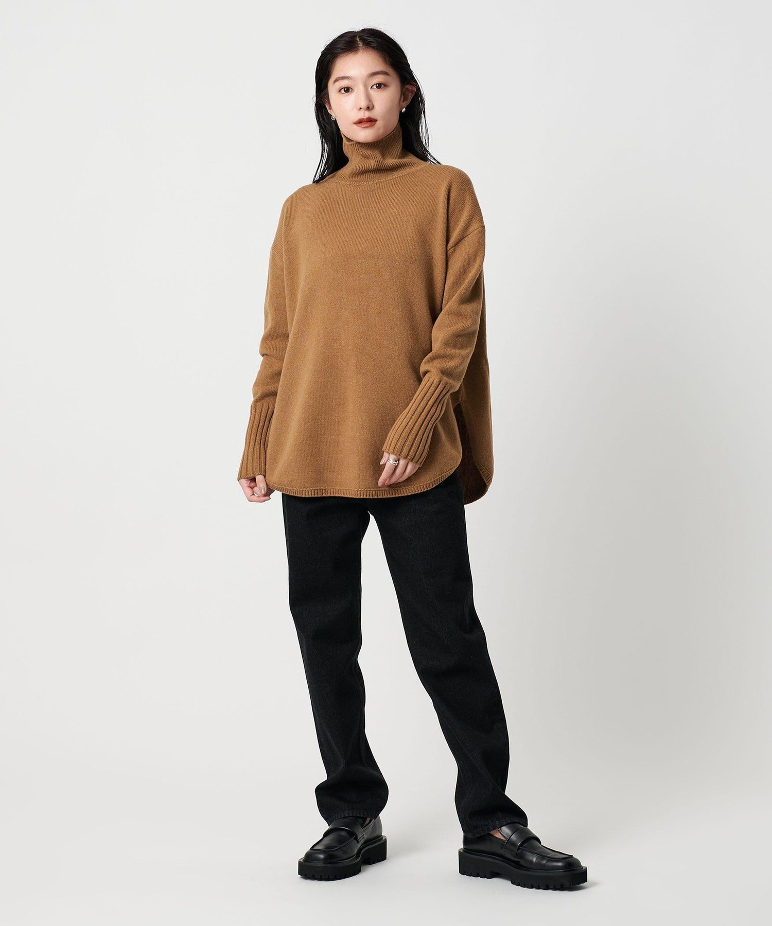 UNITED ARROWS｜<MARW UNITED ARROWS>ルーズ タートルネック ニット