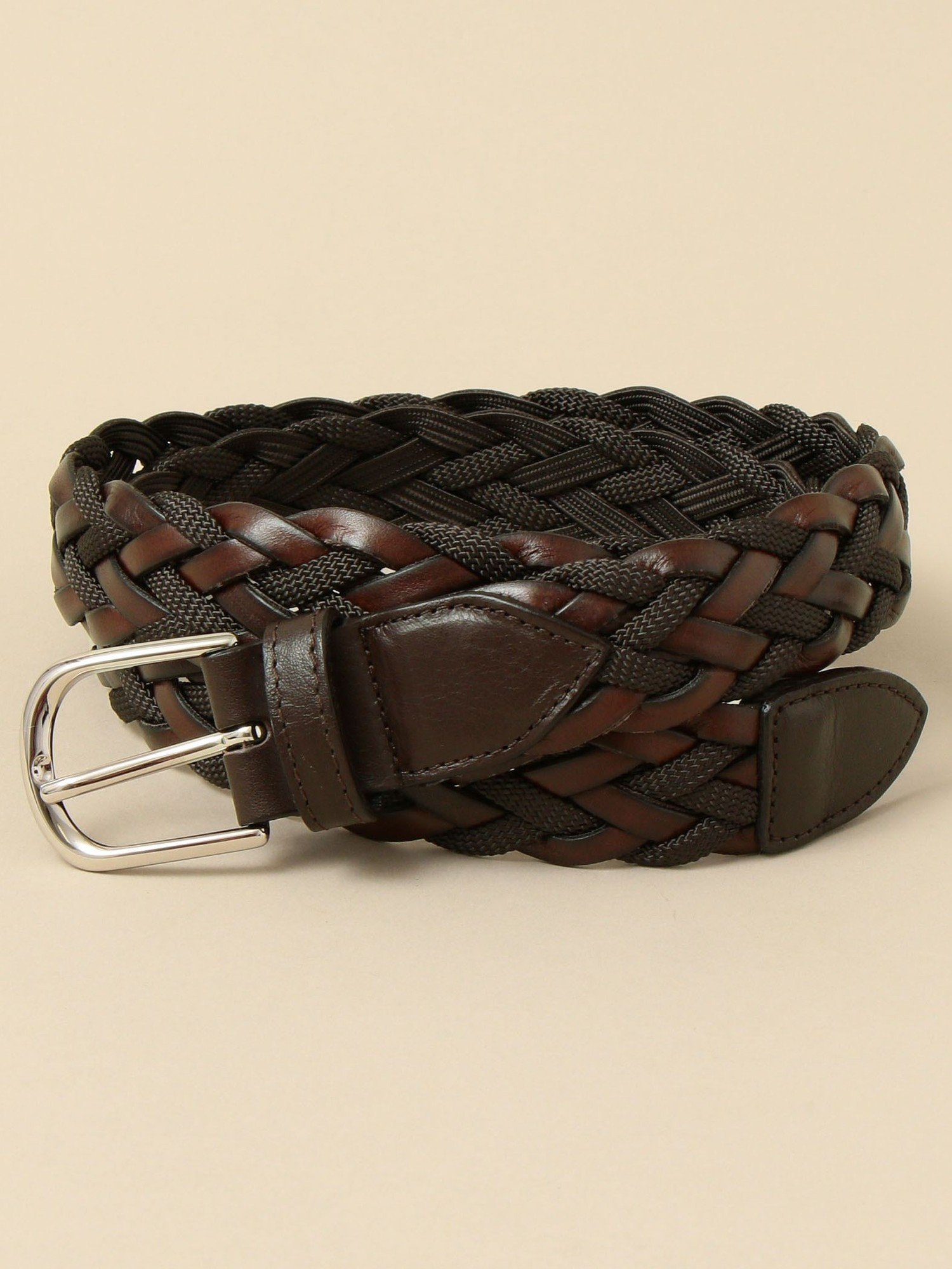 SHIPS｜SHIPS: イタリア製 レザー コンビネーション メッシュ ベルト