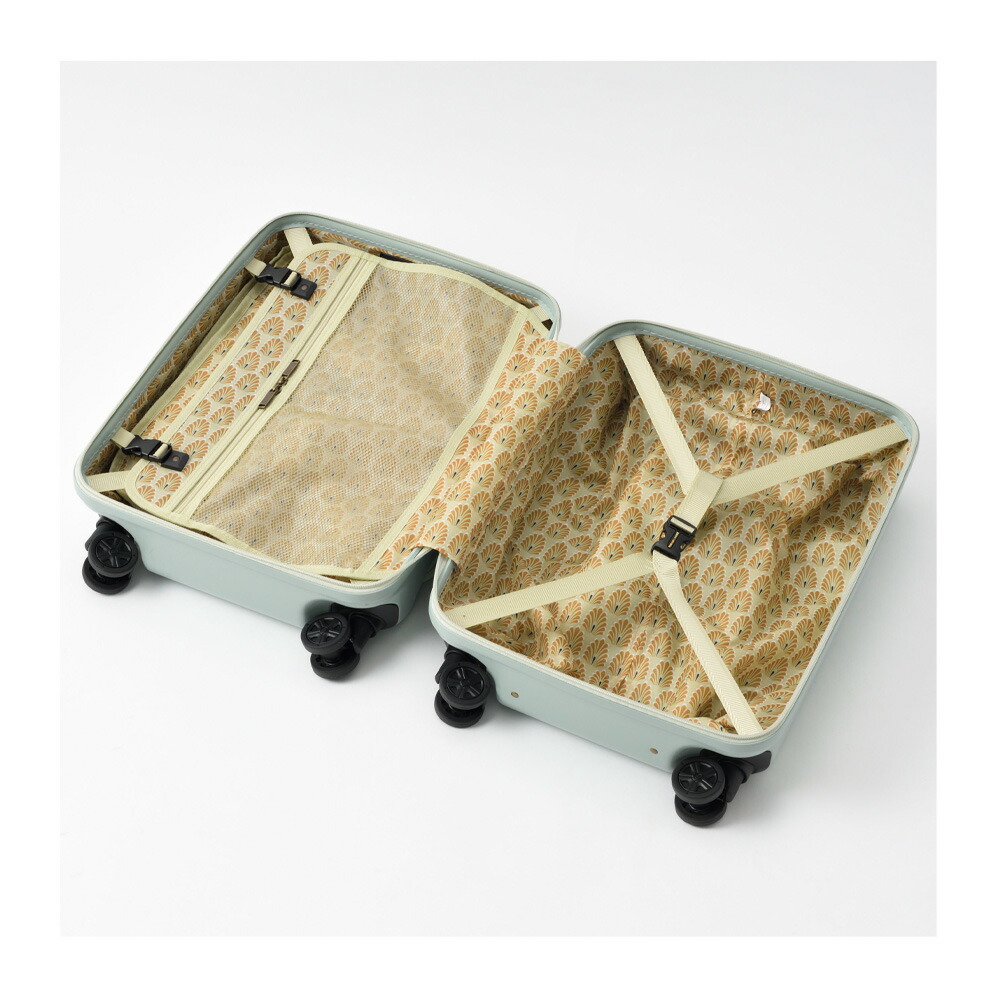 楽天市場】ミレスト スーツケース 34L 48cm 3.6kg フロントオープン