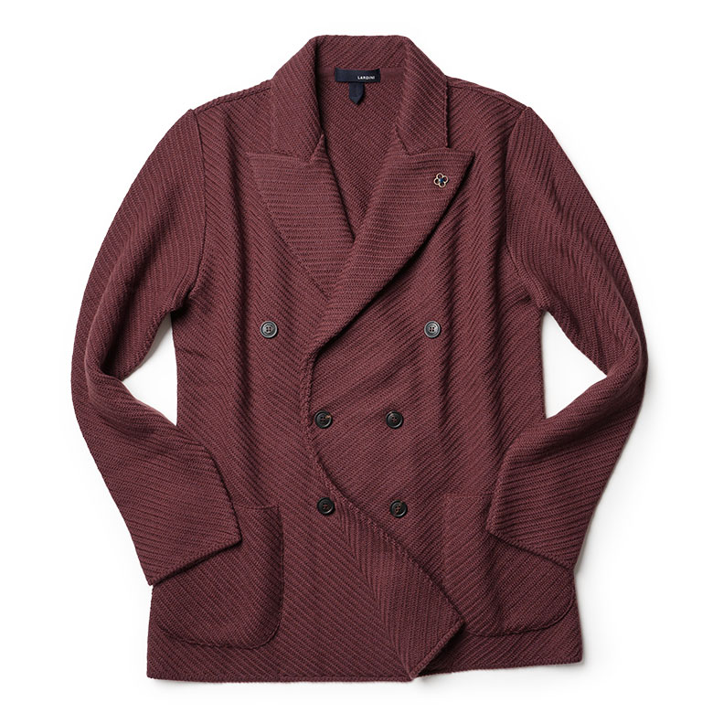 楽天市場】【50%OFF!】ラルディーニ ニットジャケット ダブル ウール