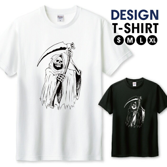 楽天市場】＼半額 スーパーセール／ Tシャツ メンズ ユニセックス 死神