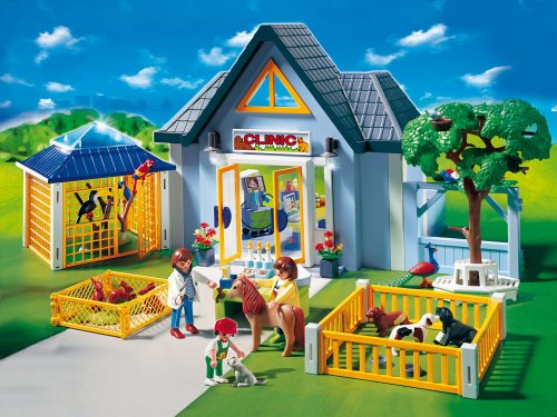 楽天市場】playmobil 4343 Animal Clinic （プレイモービル 動物病院