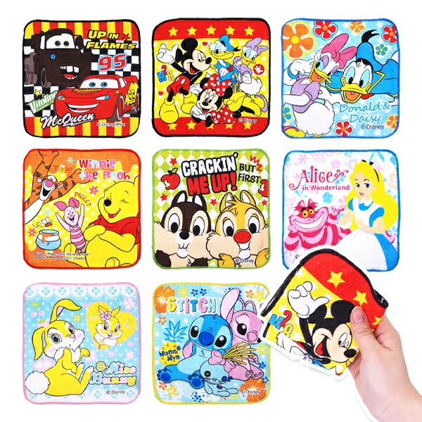 楽天市場】【24個セット】【キャラクター ハンカチ】ディズニー