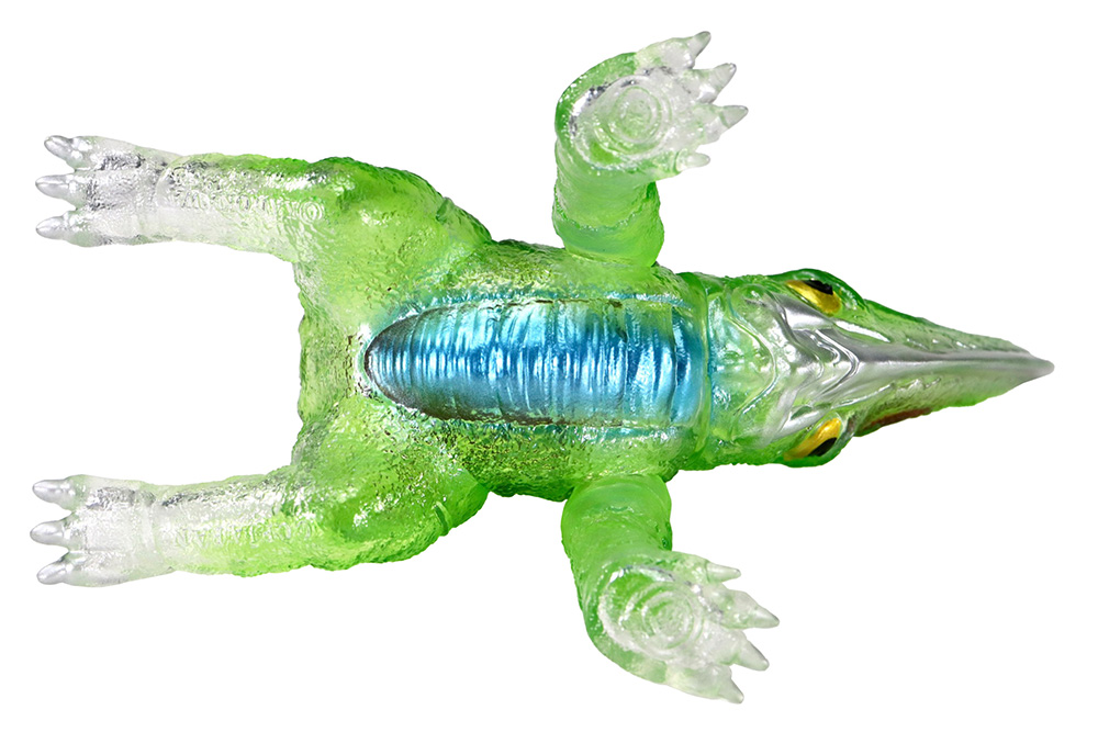 ミドルサイズシリーズ ガメラ【第3弾】 ギロン（1969）クリアグリーン