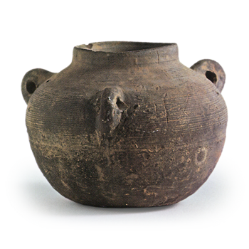 須恵器 三耳壺 | 鶴田 純久の章 お話