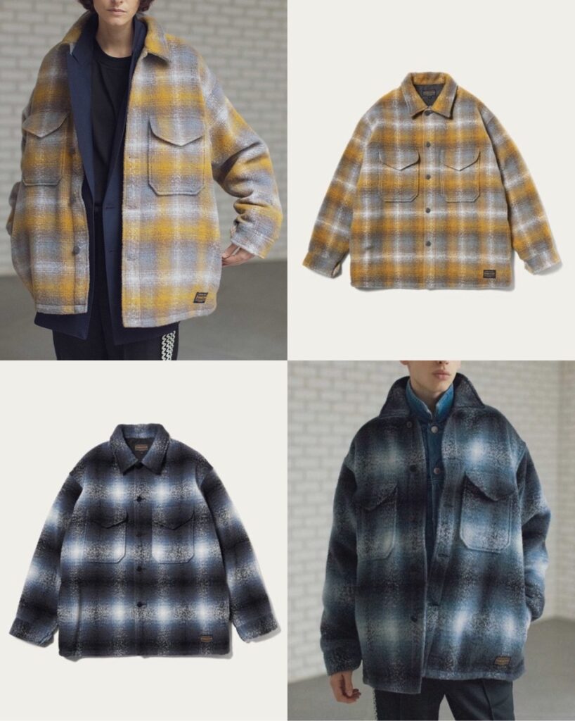 PENDLETON × monkey time 別注 オンブレ チェック CPO ジャケットのWEB