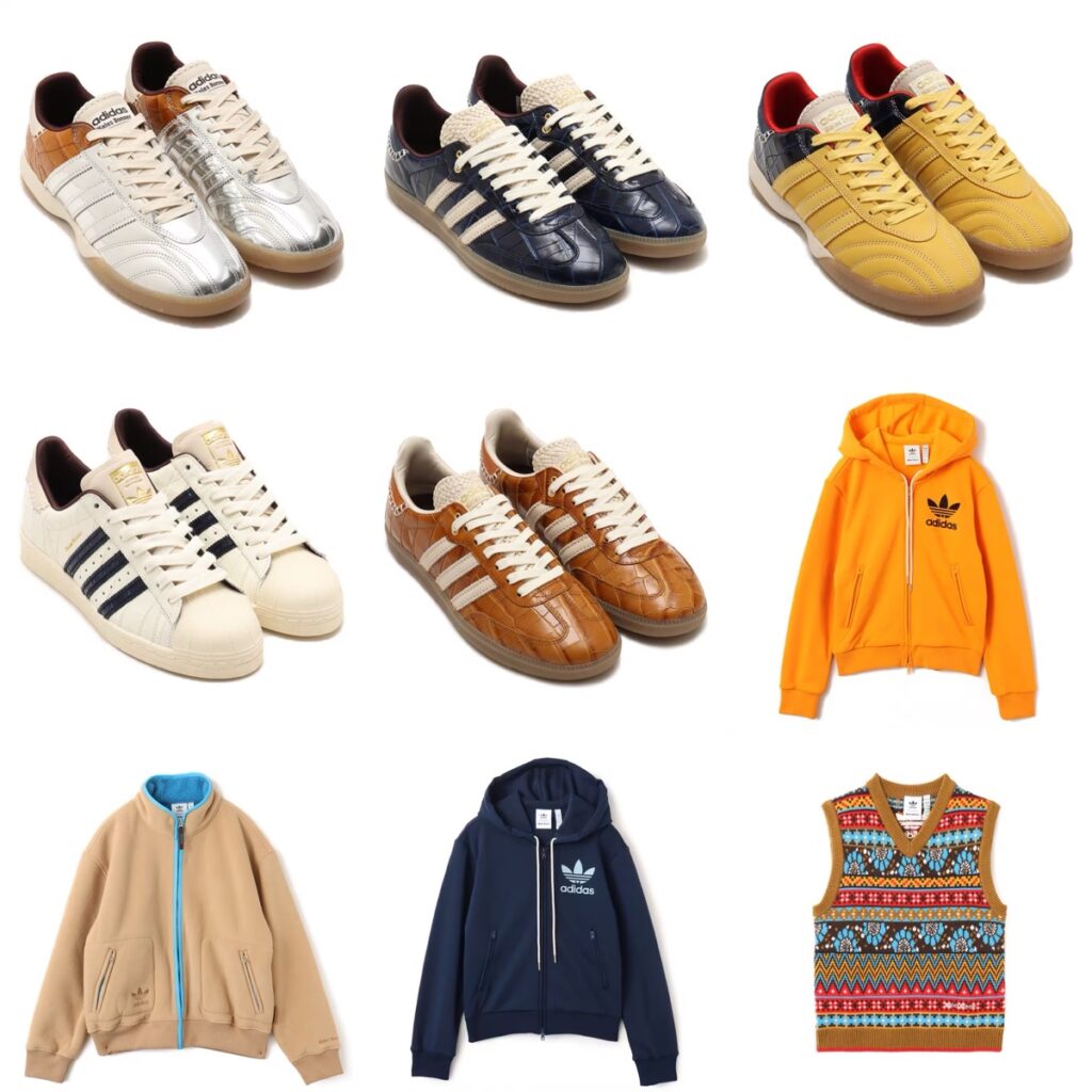 Wales Bonner x adidas 24AW Collectionが国内10月24日より発売