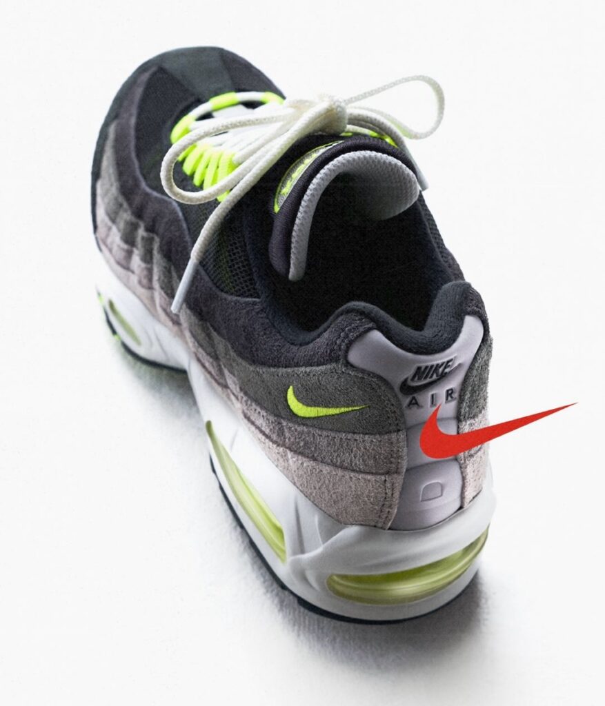 幻のスケッチを再現した Nike Air Max 95 OG Big Bubble “Reverse Neon
