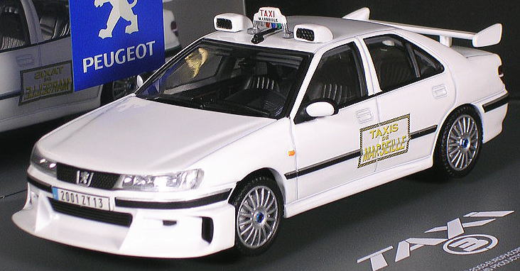 TAXi III レーシングバージョン (プジョー406 ダニエル仕様) (ミニカー