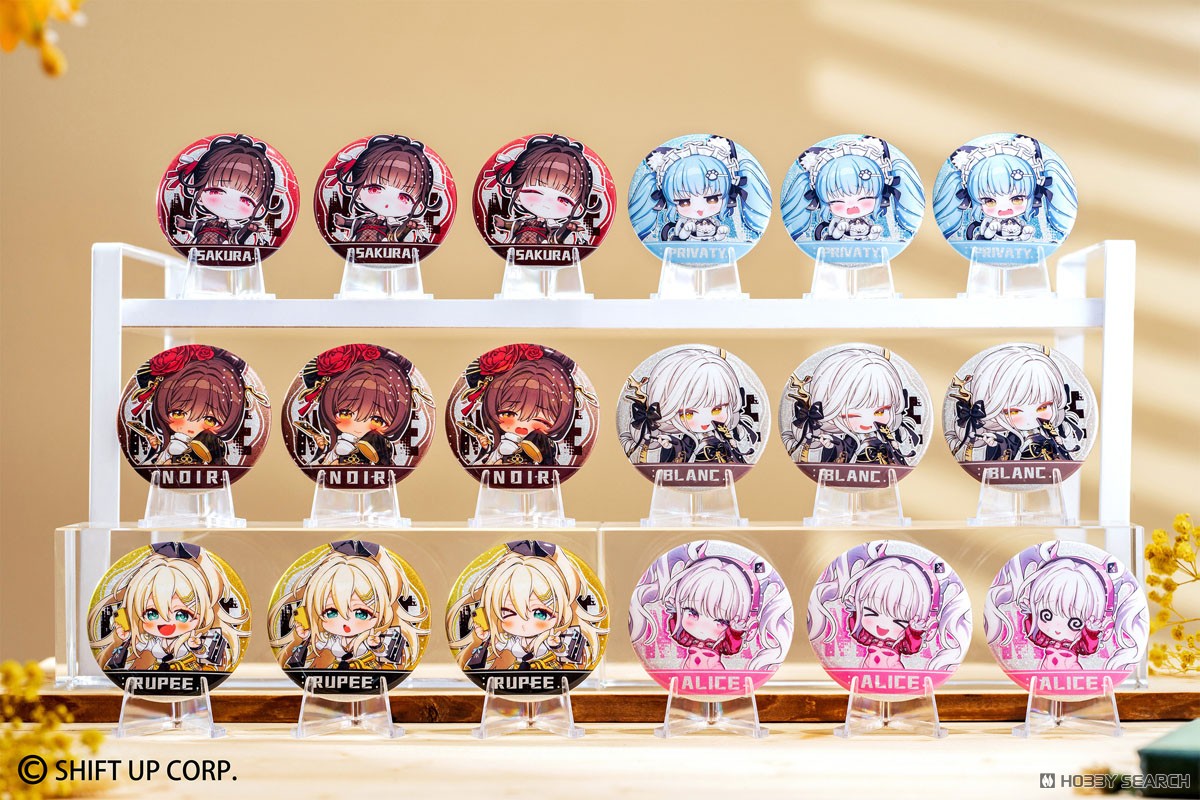 HOBBY SAKURA 勝利の女神：NIKKE ちびキャラトレーディング缶バッジ