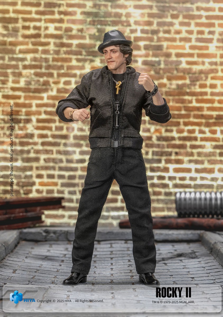 ロッキー2 1/12 アクションフィギュア ロッキー・バルボア (完成品