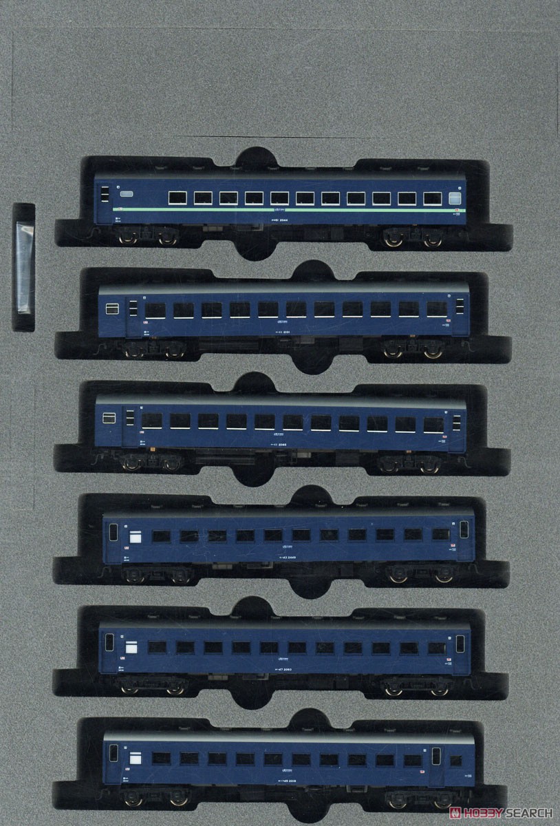 特別企画品】 43系 急行「みちのく」 6両増結セット (増結・6両セット