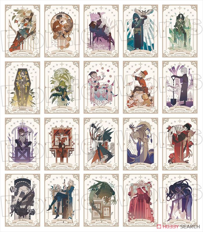 Identity V アートコレクション トレーディングスクエア缶バッジ (20個