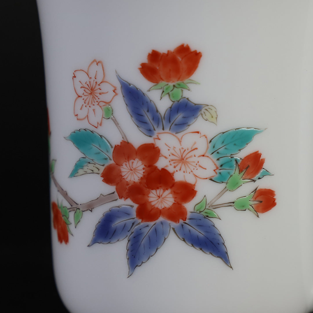 柿右衛門窯 錦桜文マグカップ – ギャラリー一番館オンラインショップ