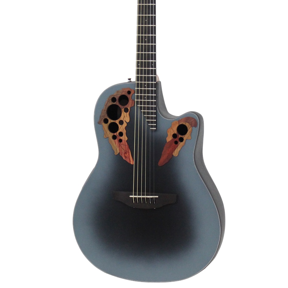 OVATION CE44-RBB-G Celebrity Elite Exotic Mid Depth Reverse Blue