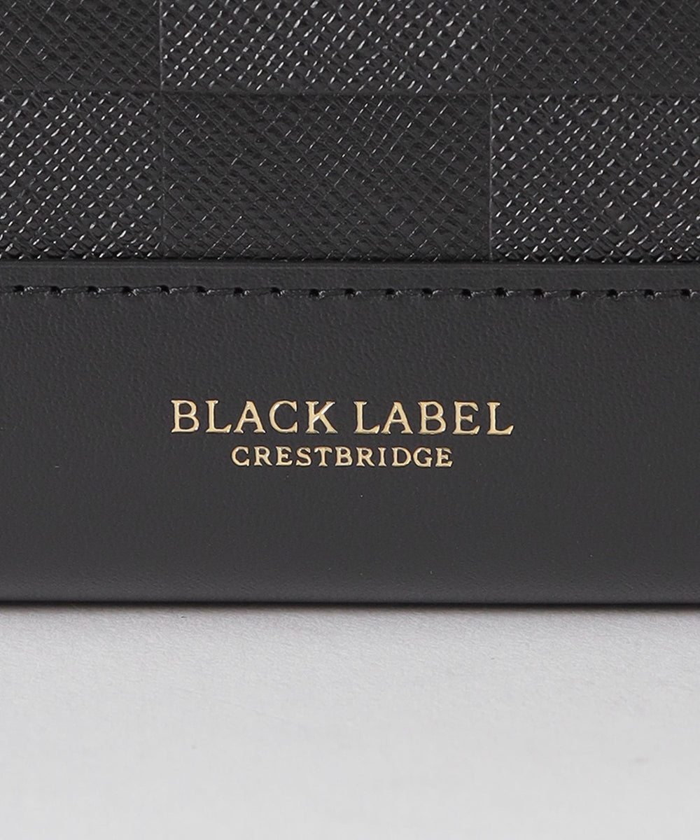 エンボスチェックラウンドジップウォレット（ウォレット/ケース