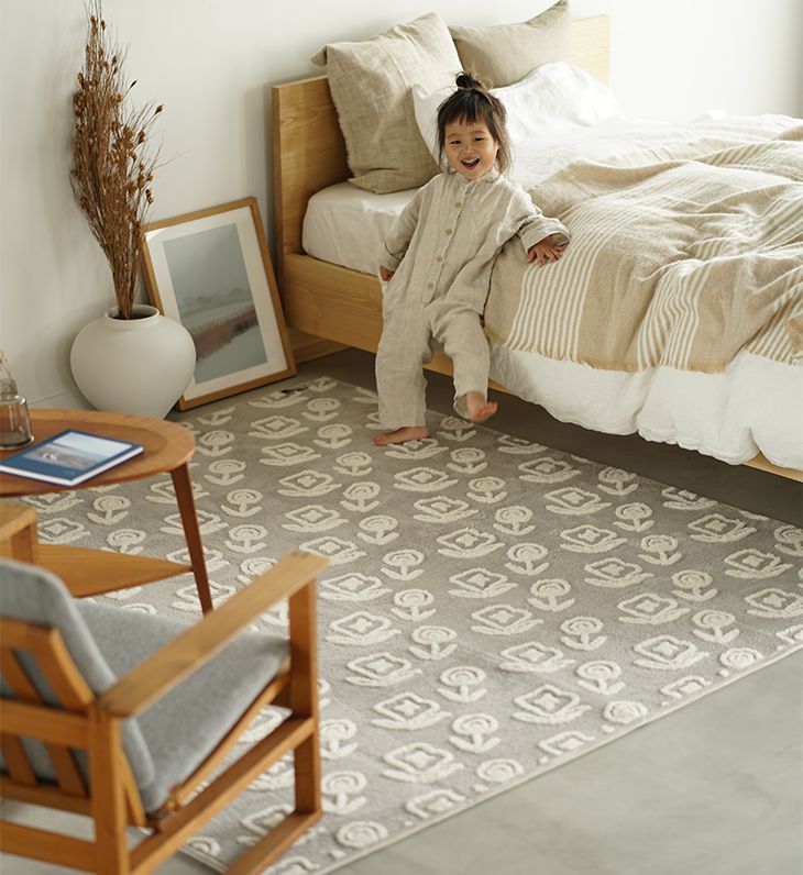 アウトレット】ラグ ふわもこ北欧ラグ(185×185cm) | cucan ネットショップ