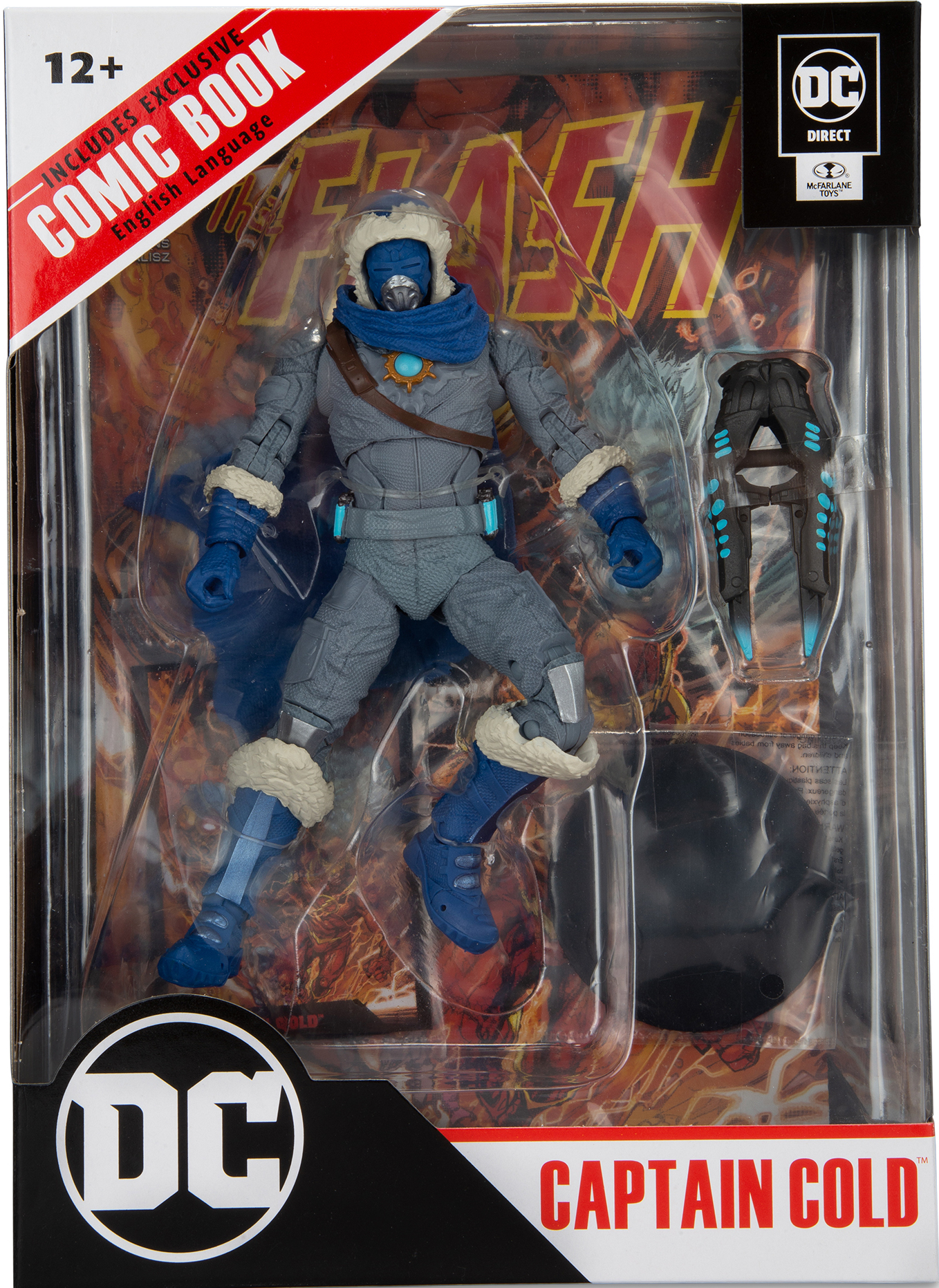 DC McFarlane DC Page Punchers Captain Cold (The Flash)