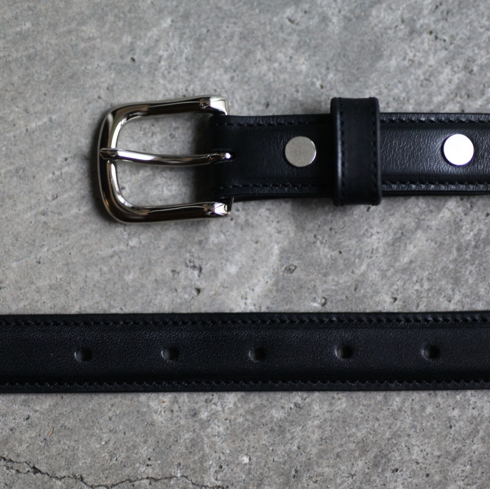 JOHNLAWRENCESULLIVAN - 【残りわずか】Pin Buckle Metal Belt