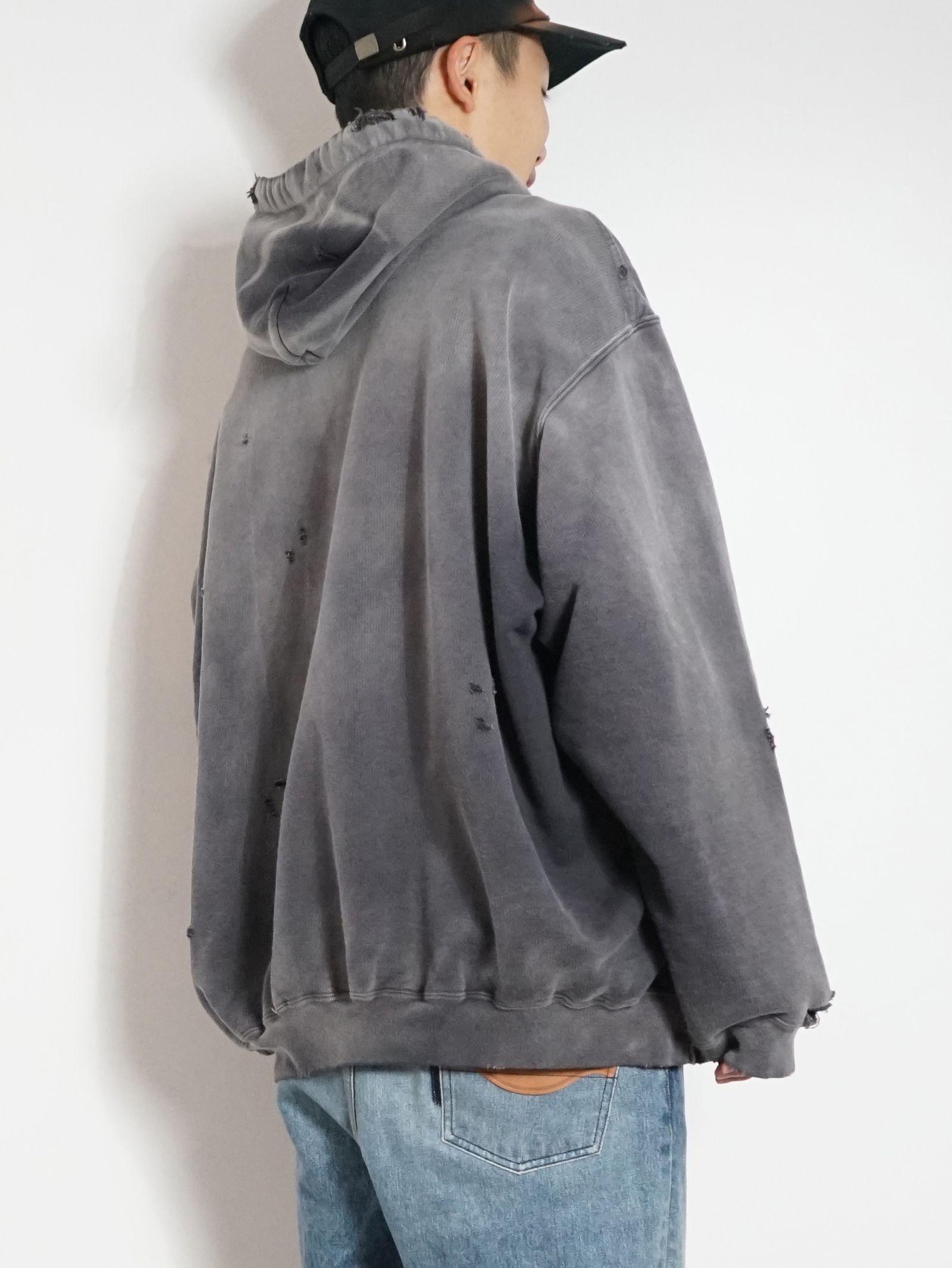 Maison MIHARA YASUHIRO - サンフェードパーカー - sun faded halfzip