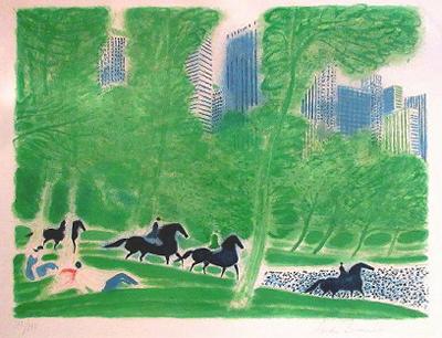 ☆アンドレ ブラジリエ（ANDRE BRASILIER）☆リトグラフ・リトグラフ