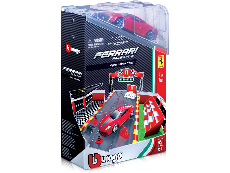 Bburago 1:43 Ferrari Open and Play set (BB18-31209) | Astra