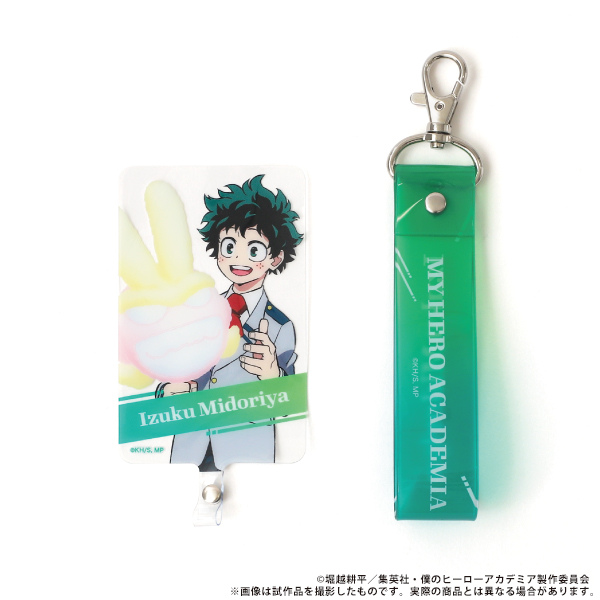 僕のヒーローアカデミア フォンタブ＆ストラップセット ”TABEARUKI” 緑